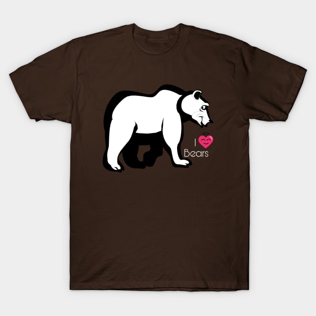 Love bears T-Shirt by Tedwolfe